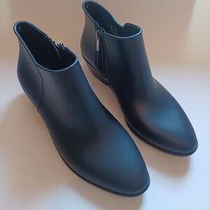 Sam Edelman Pretty Rain Black Waterproof Ankle Boot 10M